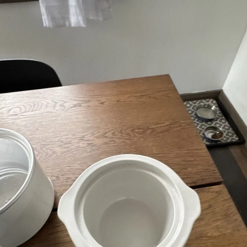 Rival Crock-Pot Slow Cooker White Stoneware Glass Lid Dishwasher Safe
